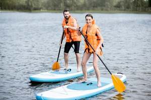 Stand-Up Paddleboarding: Gliding on Water with Balance